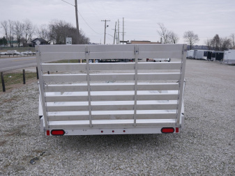 New 2025 Aluma 7210H-TG Utility Trailer