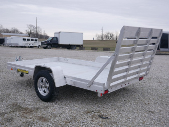 New 2025 Aluma 7210H-TG Utility Trailer