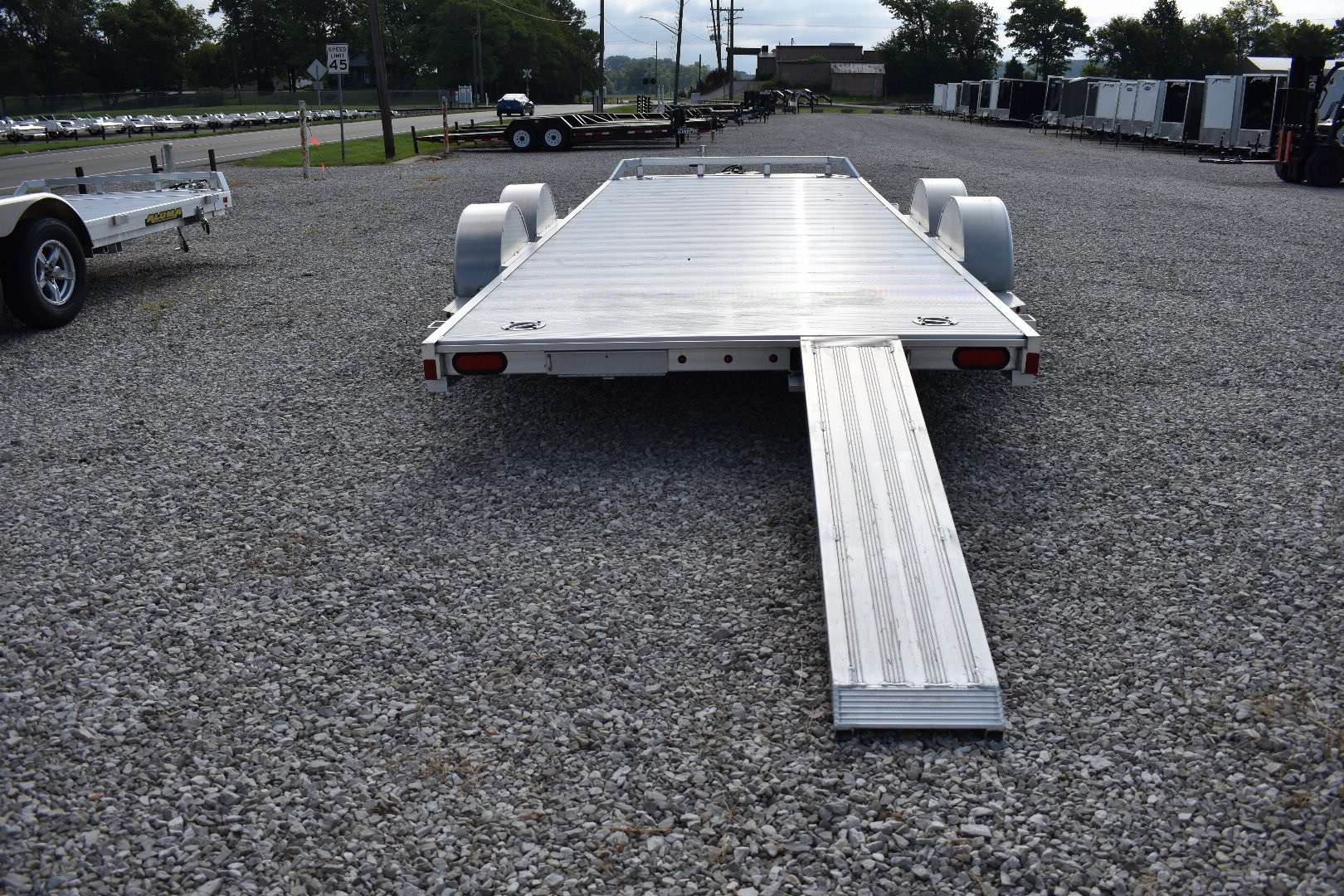 New 2025 Aluma 8220TA Utility Trailer