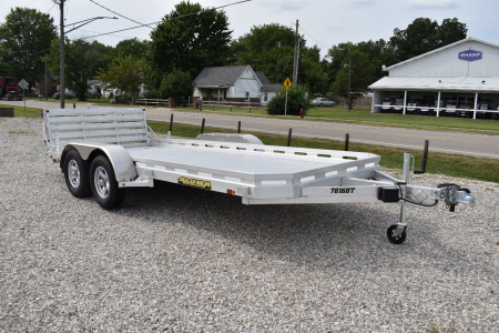 New 2026 Aluma 7816TA-BT Utility Trailer