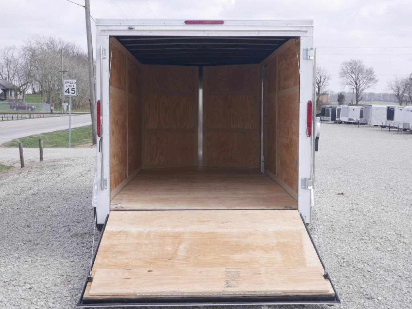 New 2025 HOMESTEADER TRAILER 716 IT 7 TALL RAMP PKG Cargo / Enclosed Trailer