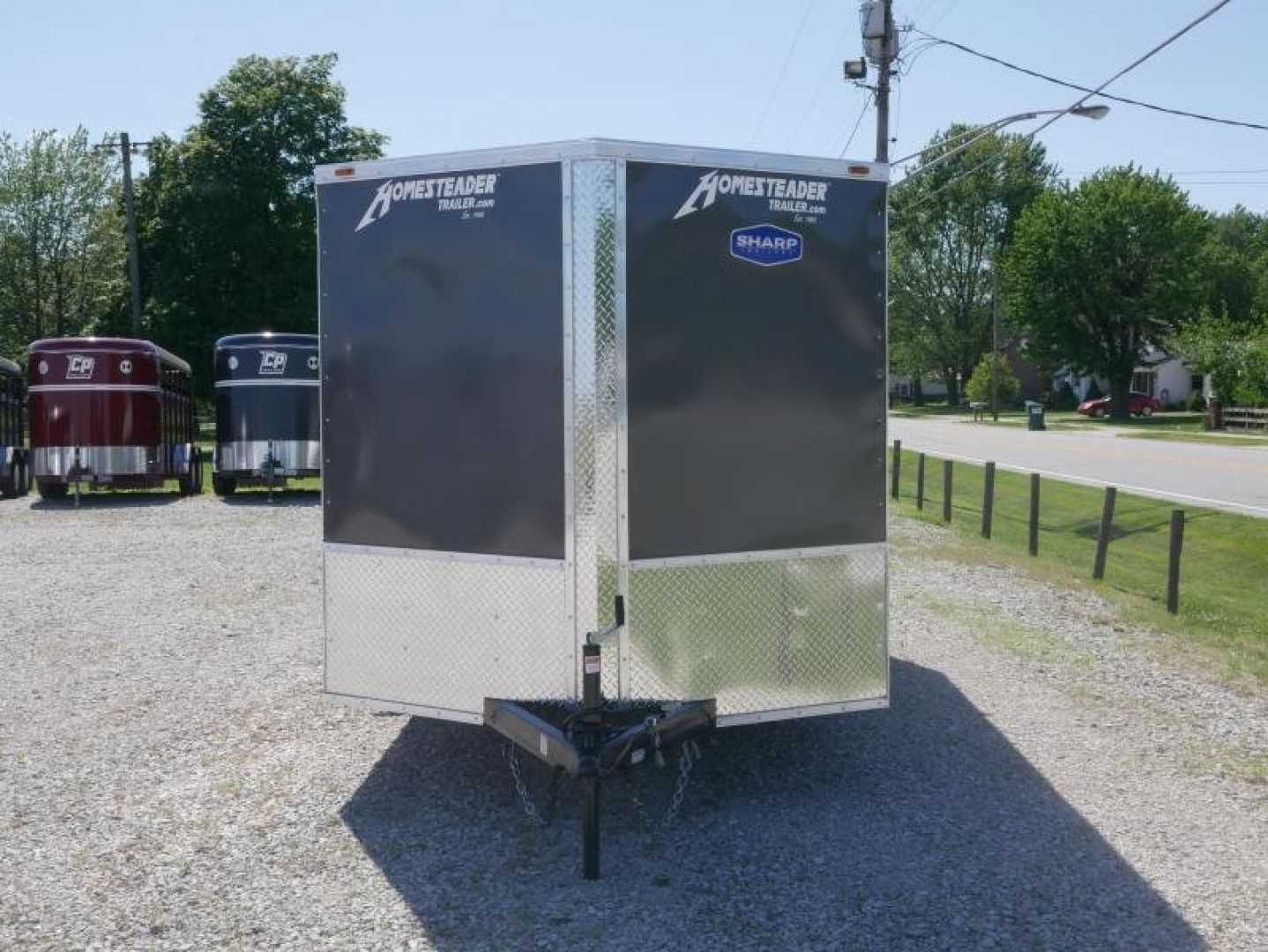 New 2025 HOMESTEADER TRAILER 716 IT 7 TALL RAMP PKG Cargo / Enclosed Trailer