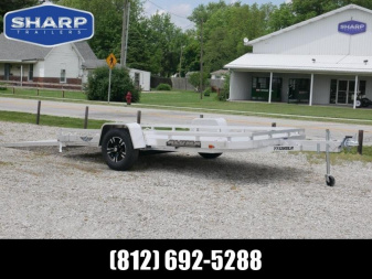 New 2024 Aluma 7712H-TILT Utility Trailer