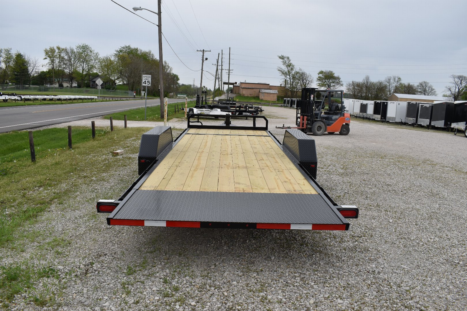 New 2026 CornPro UT-23 HT 7K Equipment Trailer