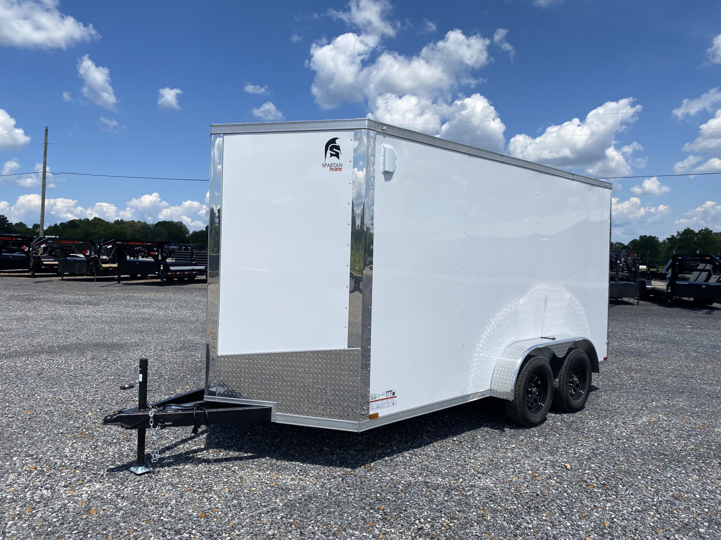 New 2025 Spartan 7'x14' 7k Enclosed Trailer