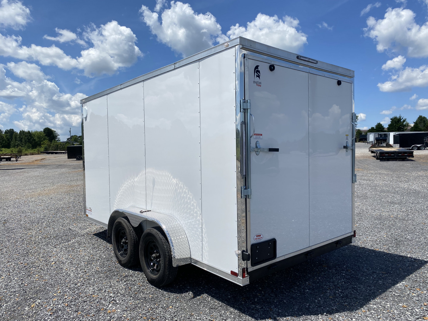 New 2025 Spartan 7'x14' 7k Enclosed Trailer