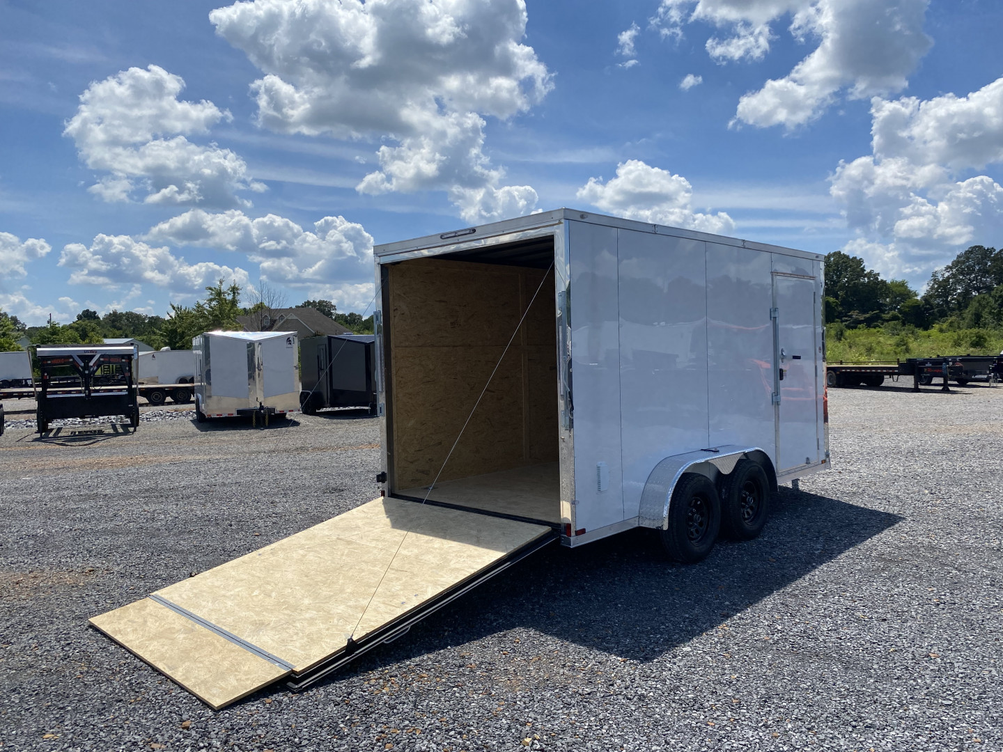 New 2025 Spartan 7'x14' 7k Enclosed Trailer