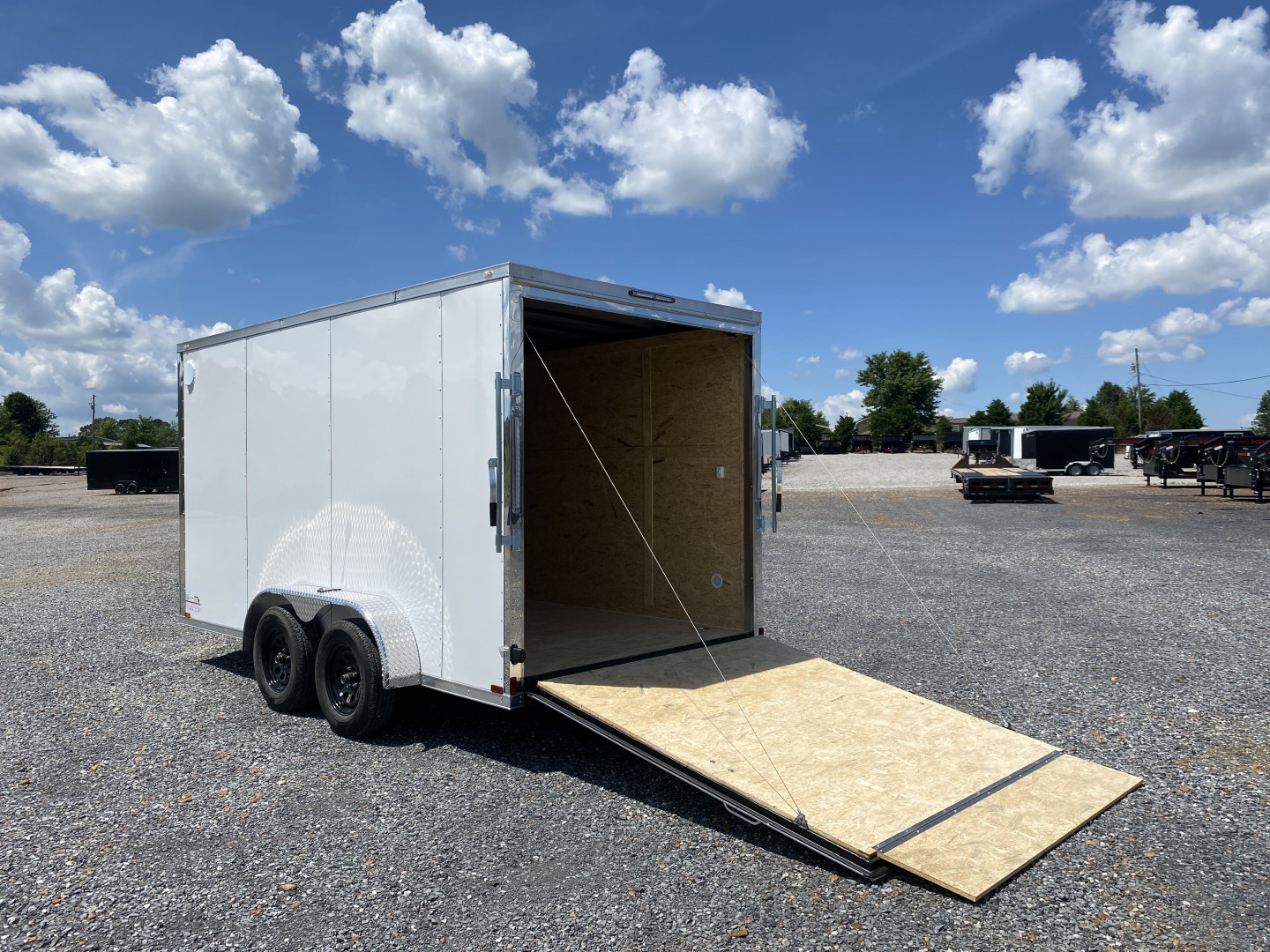 New 2025 Spartan 7'x14' 7k Enclosed Trailer