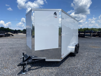 New 2025 Spartan 7'x14' 7k Enclosed Trailer