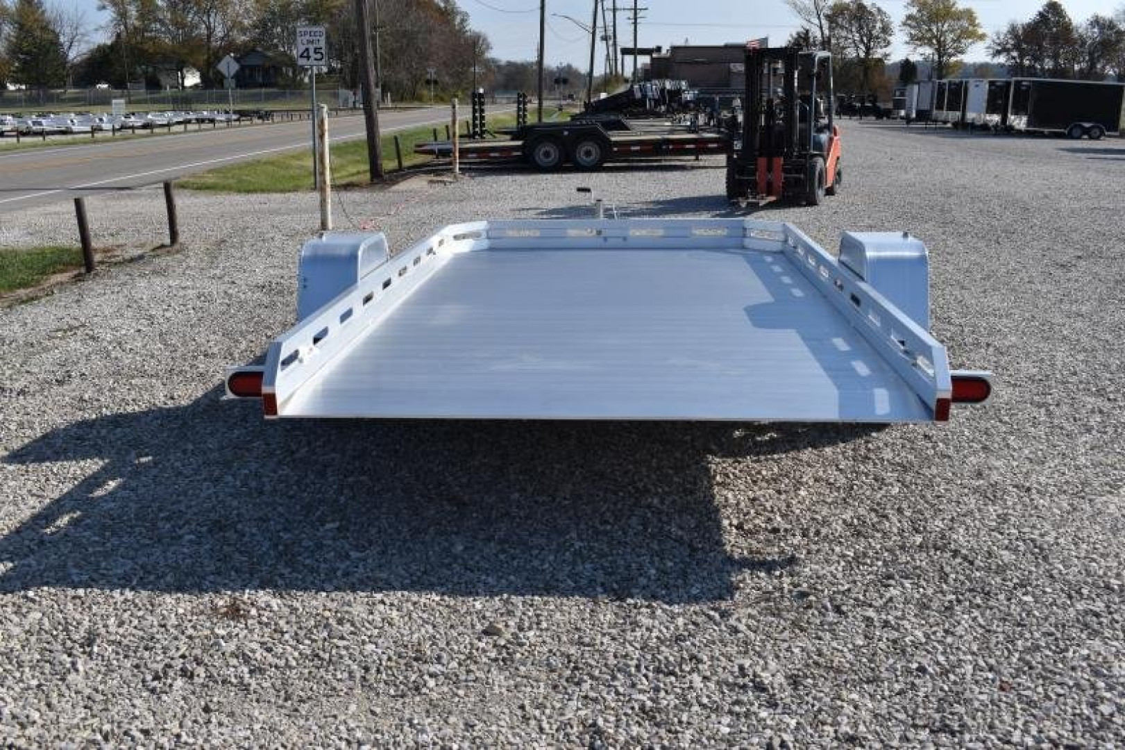 New 2024 Aluma 7712H-TILT Utility Trailer