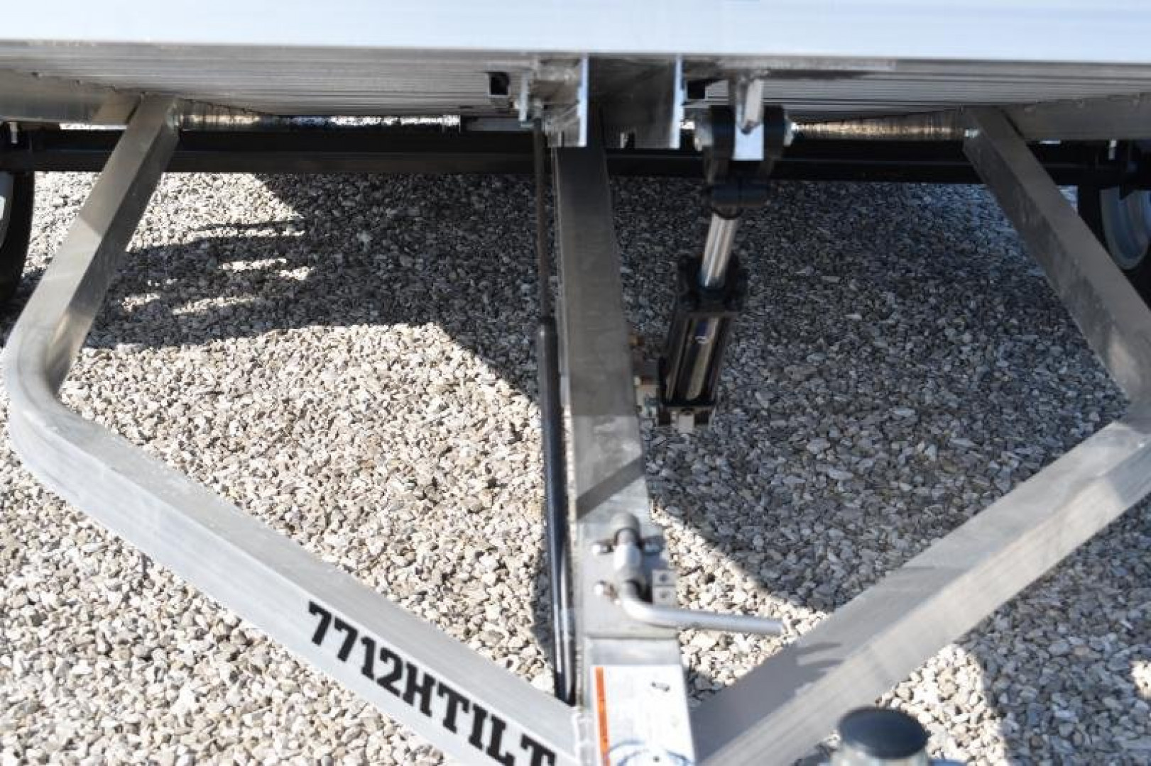 New 2024 Aluma 7712H-TILT Utility Trailer