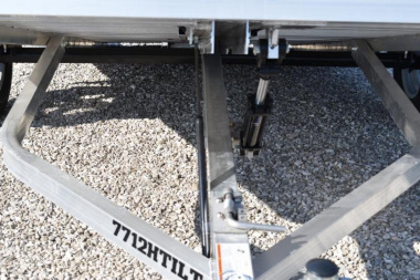 New 2024 Aluma 7712H-TILT Utility Trailer