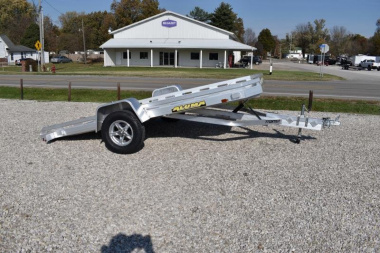 New 2024 Aluma 7712H-TILT Utility Trailer