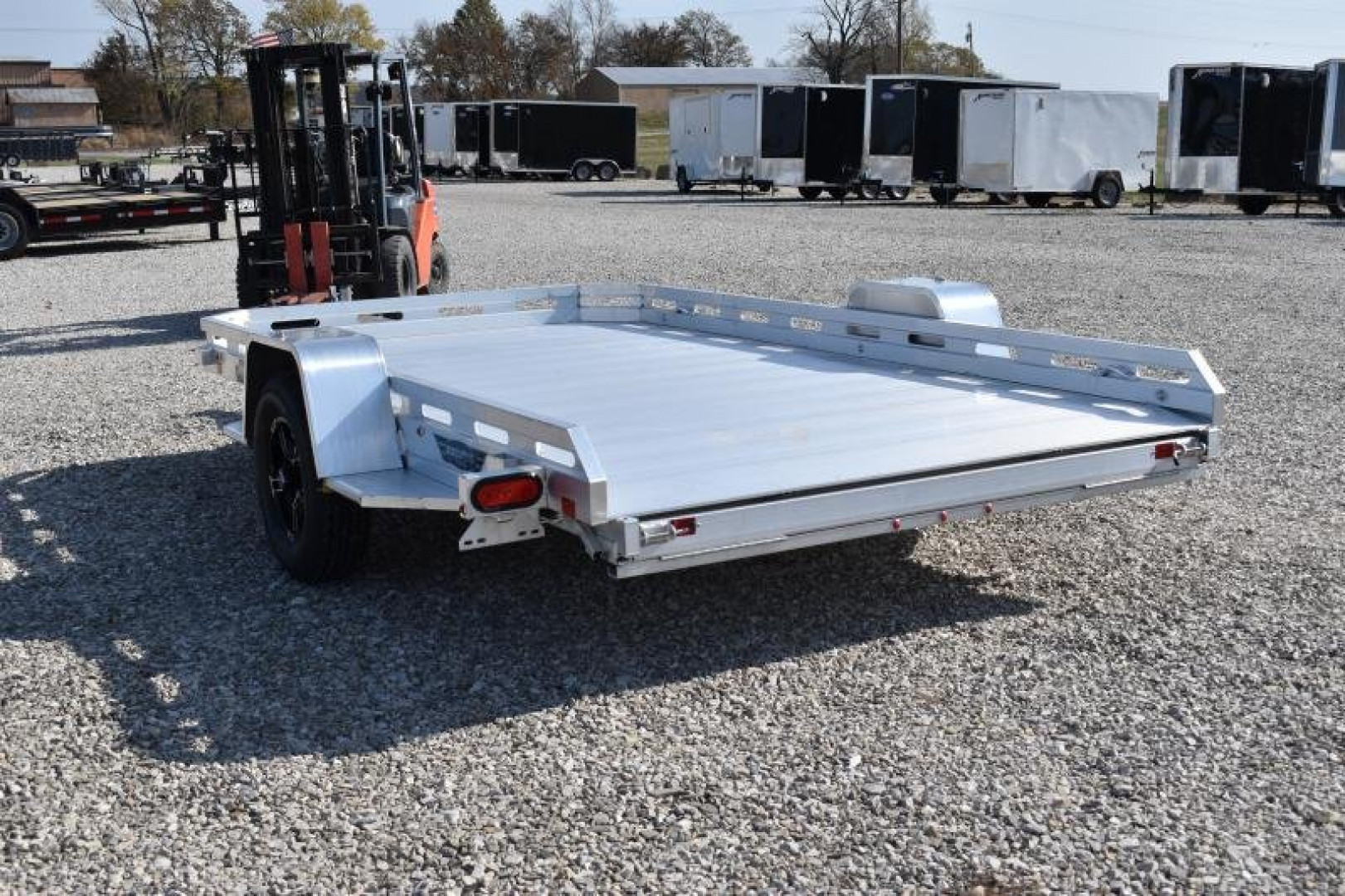 New 2024 Aluma EX7712HSLR Utility Trailer