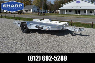 New 2024 Aluma EX7712HSLR Utility Trailer