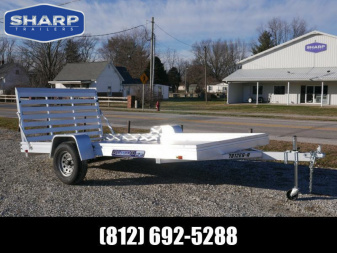 New 2024 Aluma 7812 ESA Utility Trailer