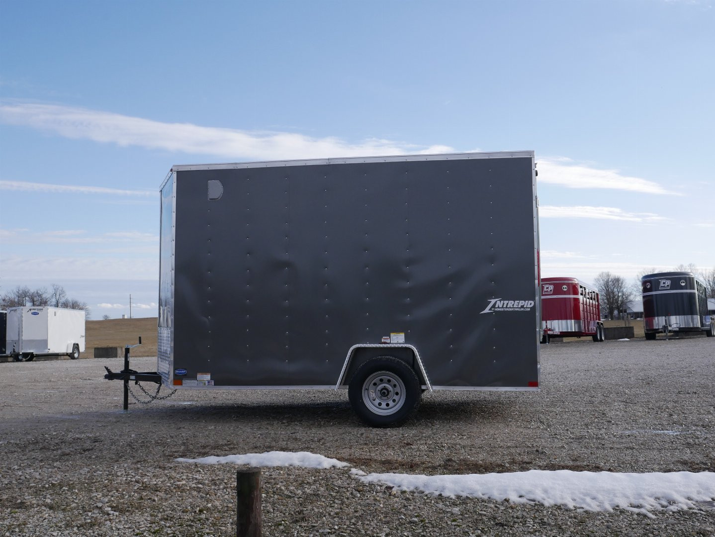 New 2026 Homesteader Trailer 712 IS 6'6" TALL RAMP Cargo / Enclosed Trailer