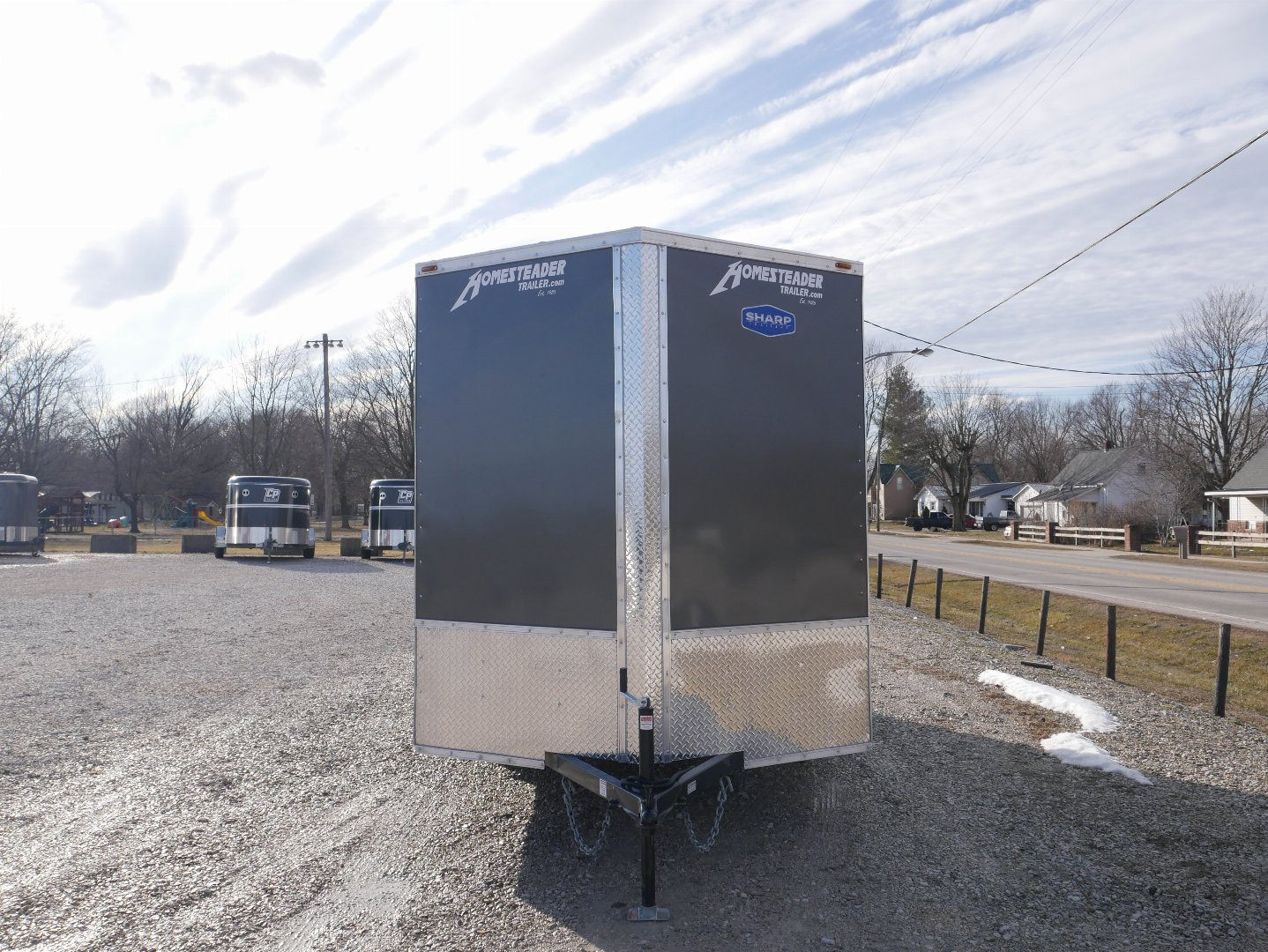 New 2026 Homesteader Trailer 712 IS 6'6" TALL RAMP Cargo / Enclosed Trailer