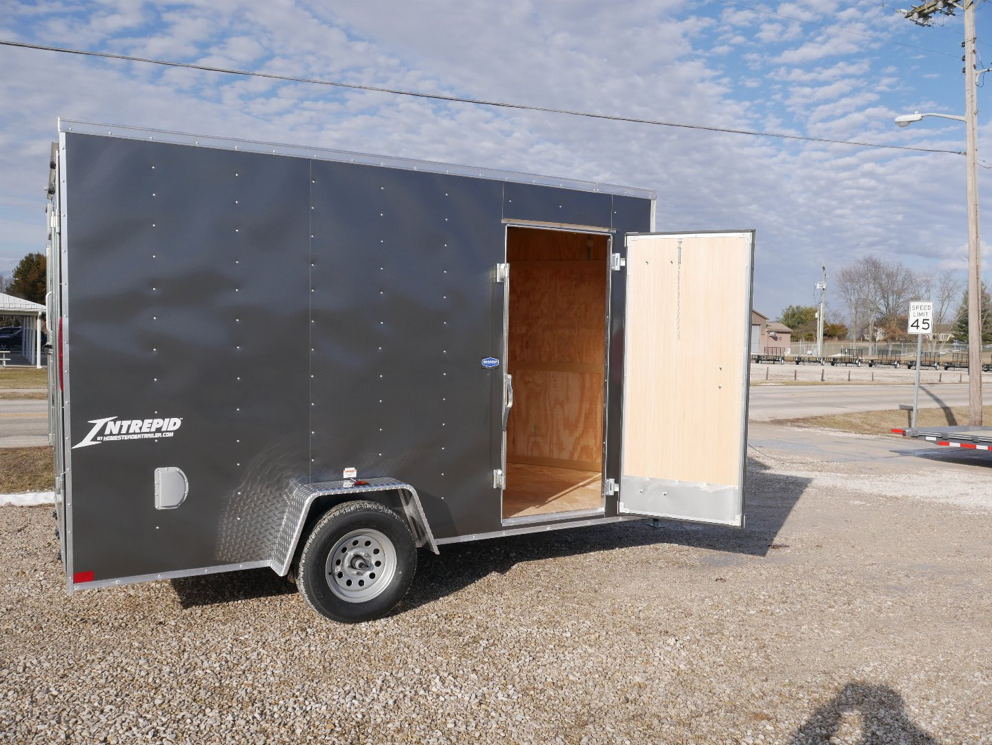 New 2026 Homesteader Trailer 712 IS 6'6" TALL RAMP Cargo / Enclosed Trailer