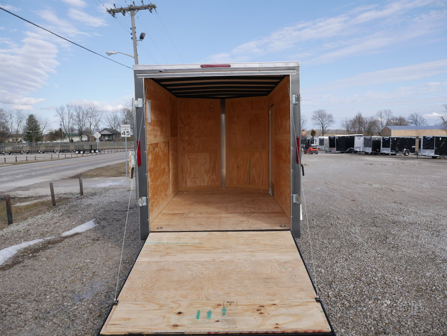 New 2026 Homesteader Trailer 712 IS 6'6" TALL RAMP Cargo / Enclosed Trailer
