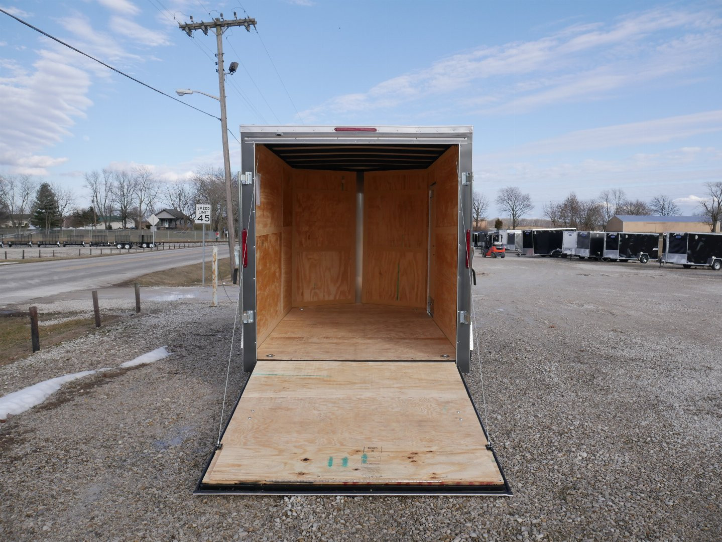 New 2026 Homesteader Trailer 712 IS 6'6" TALL RAMP Cargo / Enclosed Trailer