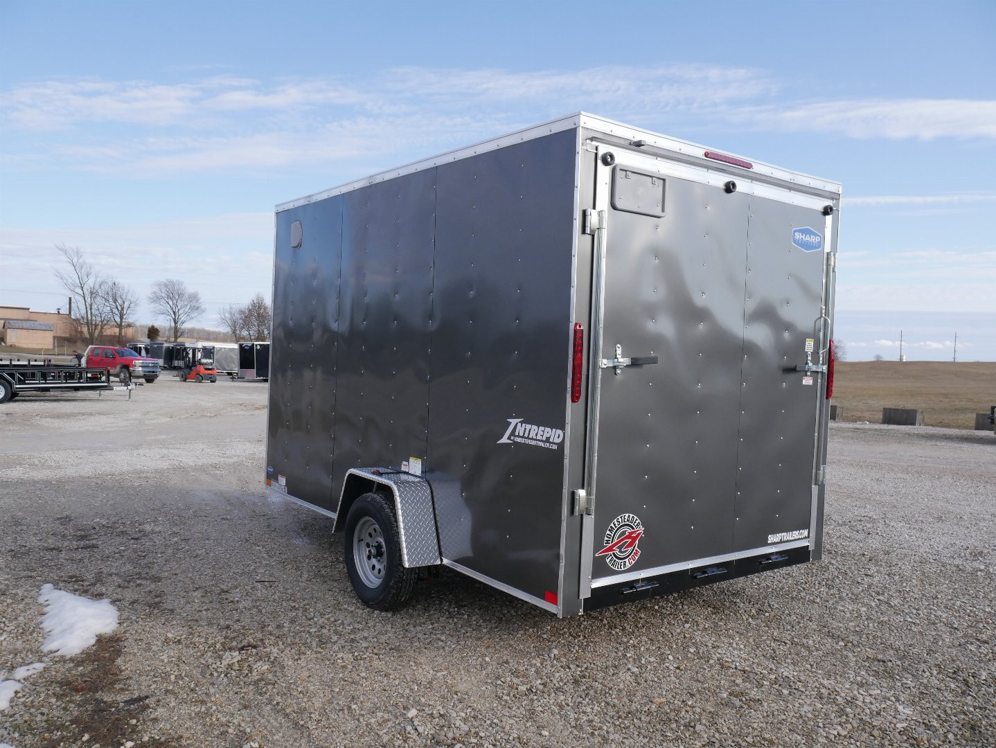 New 2026 Homesteader Trailer 712 IS 6'6" TALL RAMP Cargo / Enclosed Trailer
