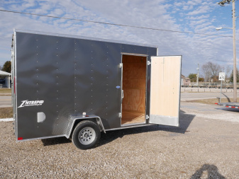 New 2026 Homesteader Trailer 712 IS 6'6" TALL RAMP Cargo / Enclosed Trailer