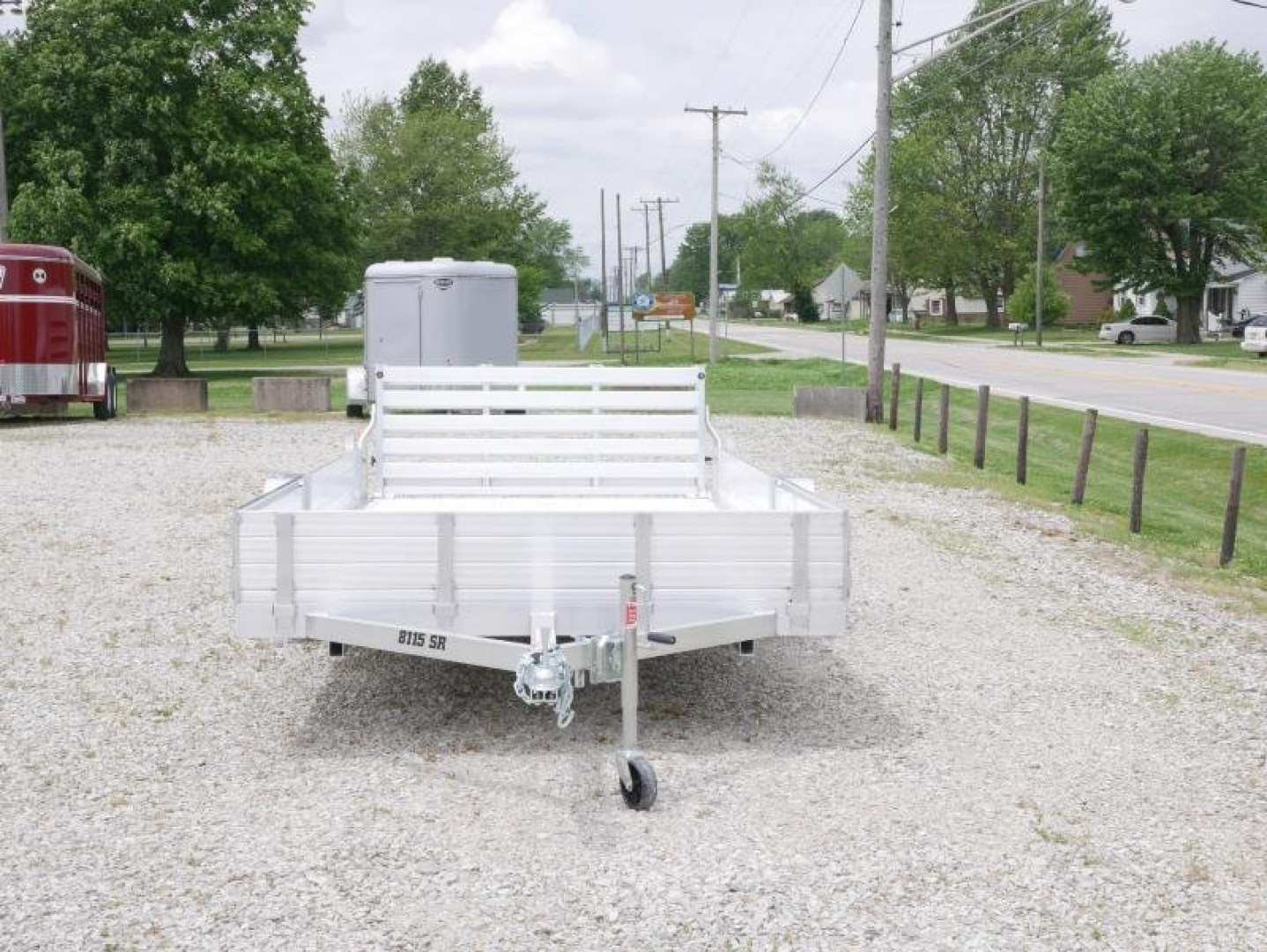 New 2024 Aluma 8114S-BT SR Utility Trailer