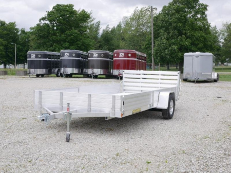 New 2024 Aluma 8114S-BT SR Utility Trailer