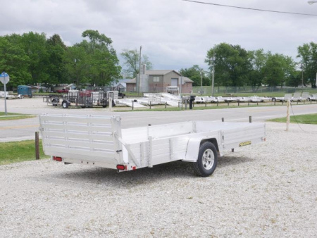 New 2024 Aluma 8114S-BT SR Utility Trailer