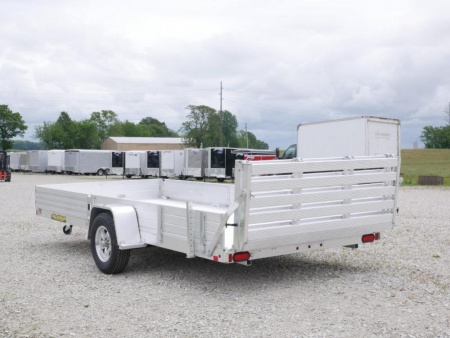 New 2024 Aluma 8114S-BT SR Utility Trailer
