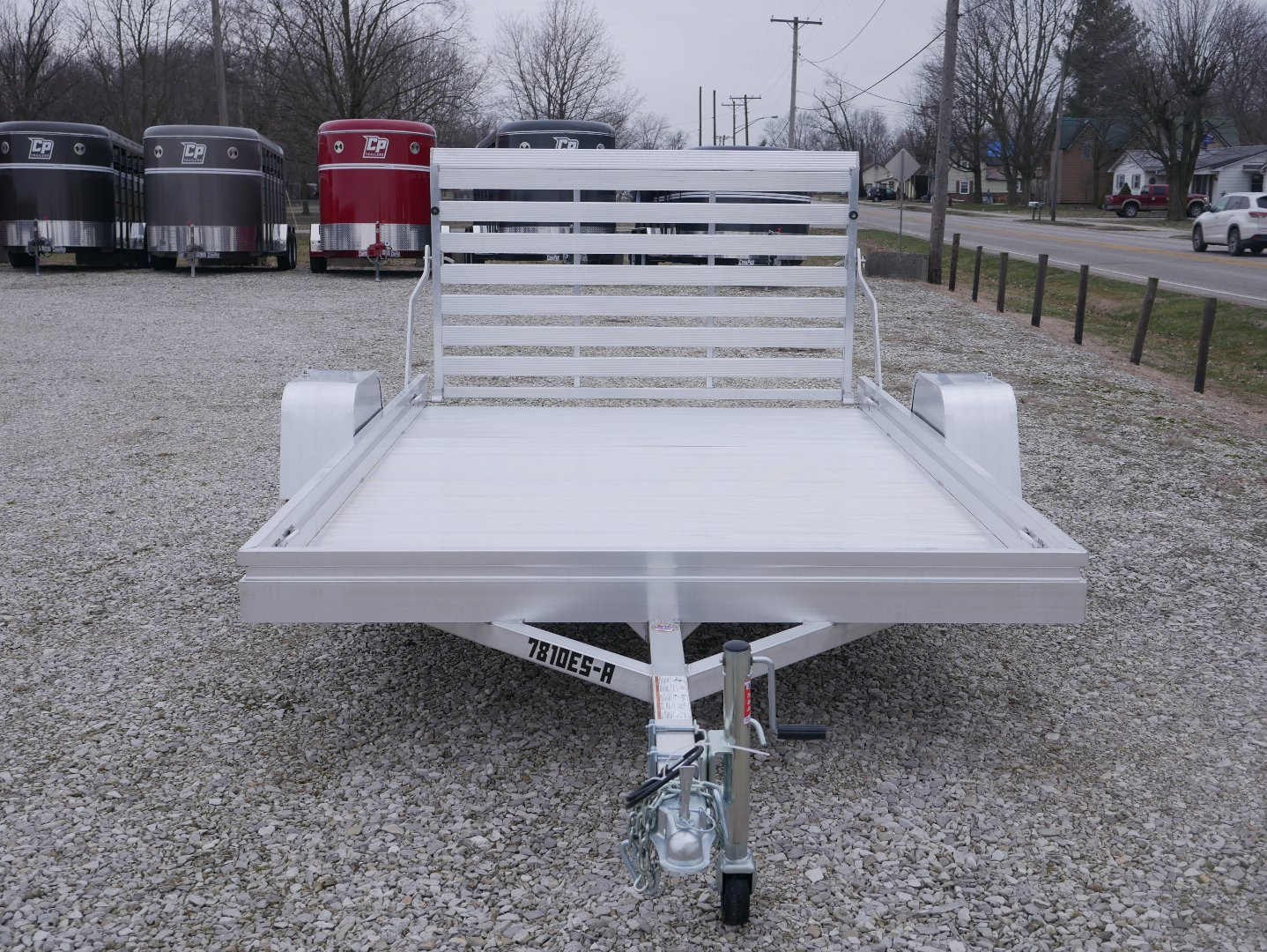 New 2025 Aluma 7810ESA Utility Trailer