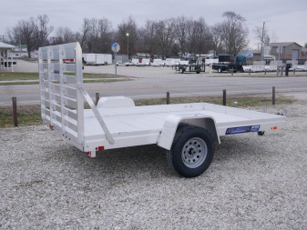 New 2025 Aluma 7810ESA Utility Trailer