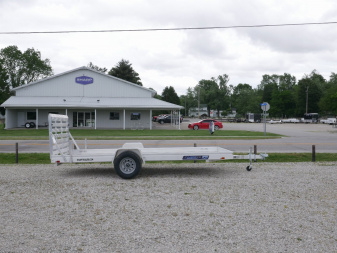 New 2024 Aluma 7814ESA Utility Trailer