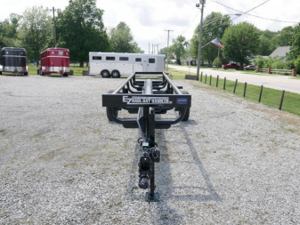 New 2023 T&B Welding & Trailers 21' BUMPER 4 BALE Hay Trailer