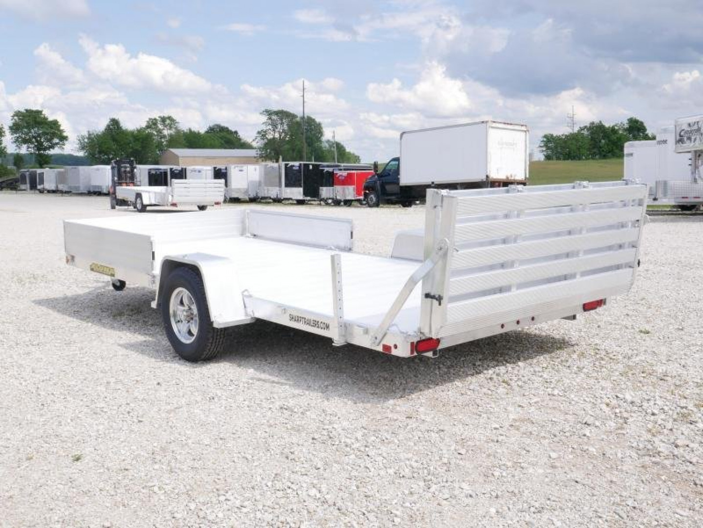 New 2024 Aluma 8114SR-BT Utility Trailer