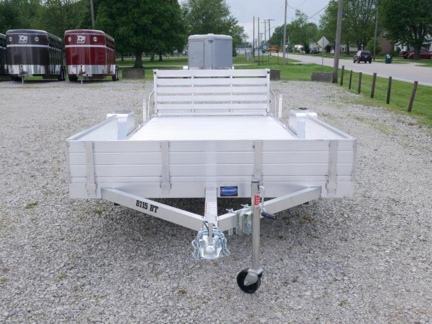New 2024 Aluma 8114SR-BT Utility Trailer