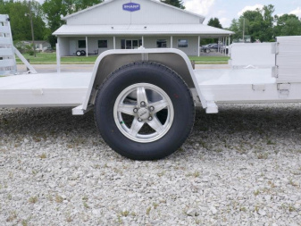 New 2024 Aluma 8114SR-BT Utility Trailer