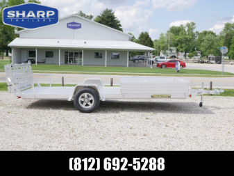 New 2024 Aluma 8114SR-BT Utility Trailer