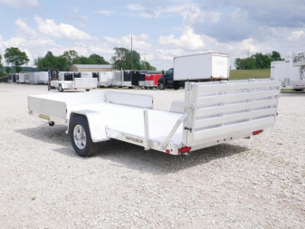 New 2024 Aluma 8114SR-BT Utility Trailer