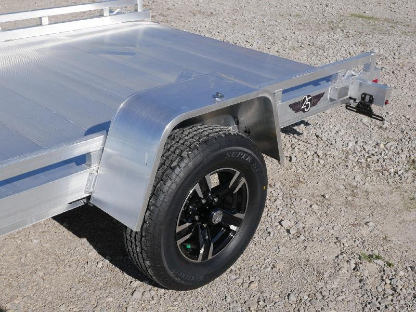 New 2023 Aluma 7712HSLR Utility Trailer