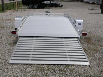 New 2023 Aluma 7712HSLR Utility Trailer