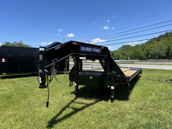 New 2024 SURE-TRAC 8.5 x 25+5 HD Goose Neck Equipment Trailer