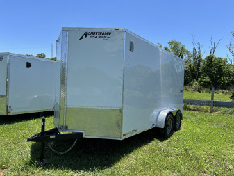 New 2024 Homesteader 7x16 Intrepid 6  taller Cargo / Enclosed Trailer