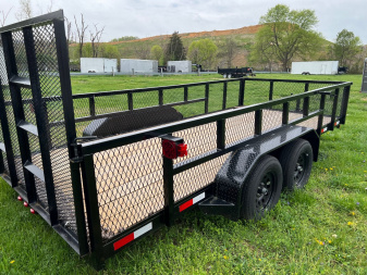 New 2023 NOLAN MANUFACTURING 7X16 7K LANDSCAPE Landscape Trailer