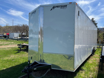 New 2023 Cargo / Enclosed Trailer HOMESTEAD 828IT WHITE  - 8X28 TALL