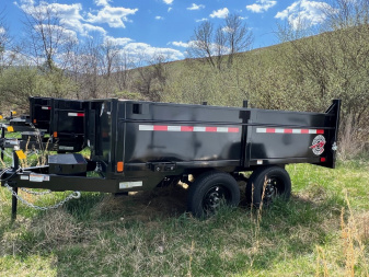 New 2023 Dump Trailer HOMESTEAD 610LB CURBSIDE - DUMP TRL