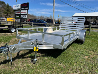 New 2024 ADAM AL49-14 Utility Trailer