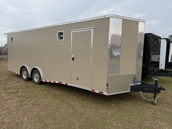 New 2025 Rock Solid Cargo 8.5x24 Car / Racing Trailer