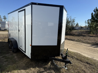 New 2024 Rock Solid Cargo 7x14TA Cargo / Enclosed Trailer